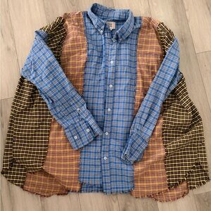 Patchwork Plaid women’s flannel